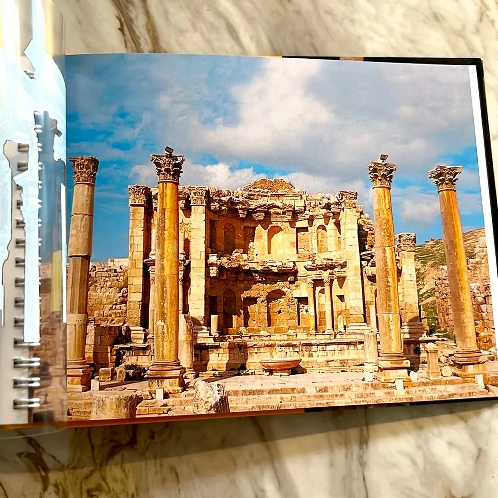 Jordan: Past and Present Spiral-Bound Hardcover With Clear Overlays Then & Now - Picture 9 of 12